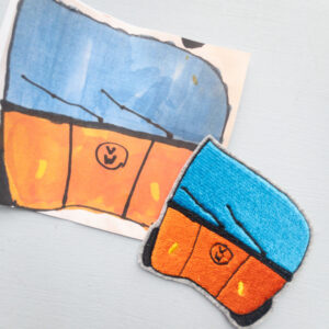 APC 2607 300x300 - Add on: Patch  passend zum Shirtmotiv