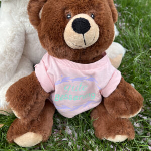 IMG 9390 300x300 - kleiner Recycel- Teddybär mit Wunsch-Print auf dem Shirt