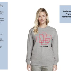 Grobecker Sweatshirt Logo groß