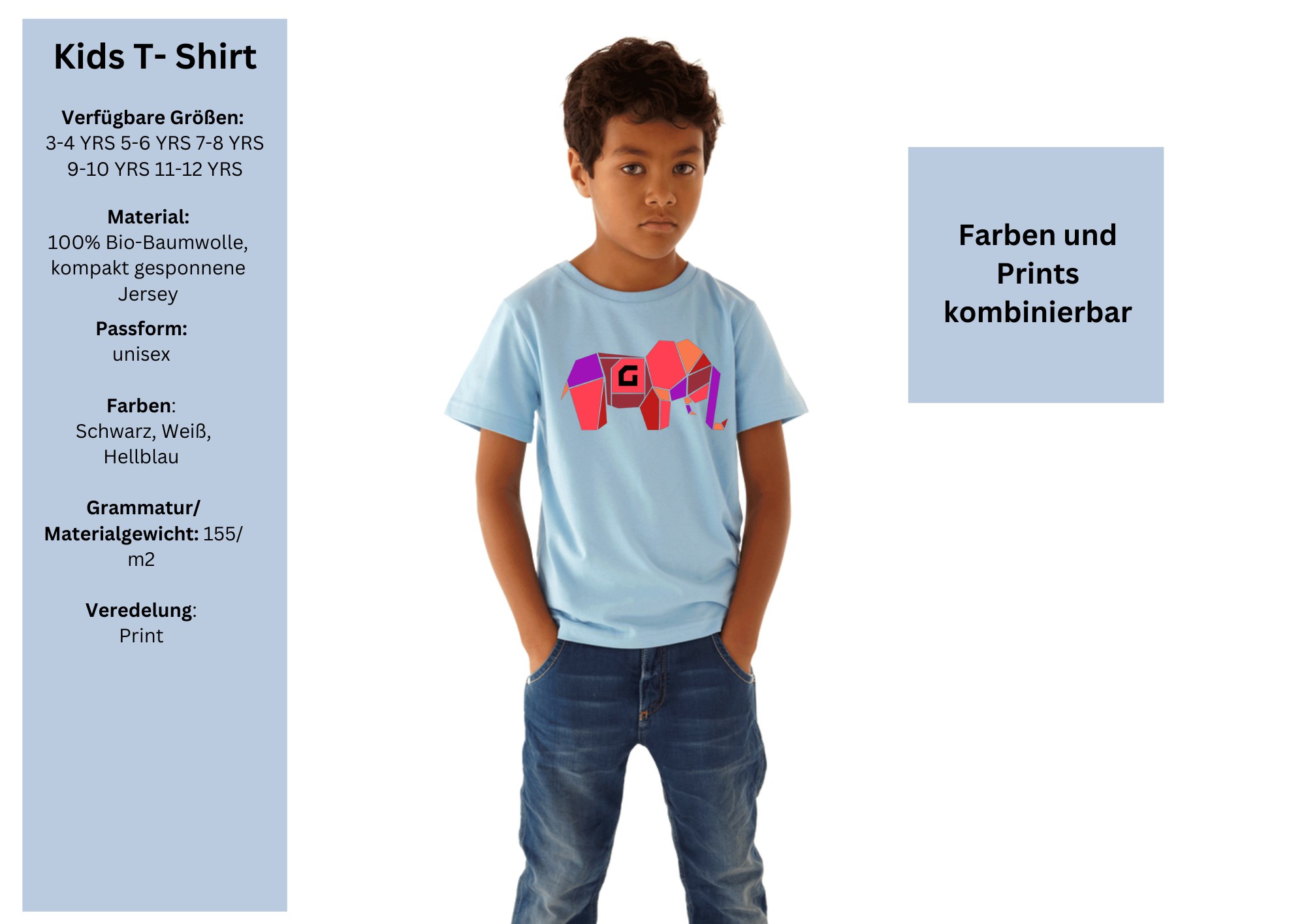 27 2 - Grobecker Kids T-Shirt Logo groß