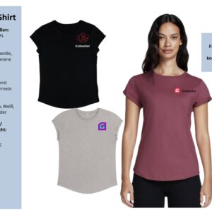 Grobecker Mädels T-Shirt logo klein