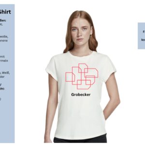 Grobecker Mädels T-Shirt Logo groß